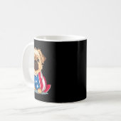 Mug Jour commémoratif de l'été du chien mignon (Devant gauche)