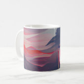 Mug Jour commémoratif drapeau américain art numérique  (Devant gauche)