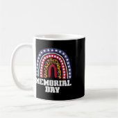 Mug Jour commémoratif Leopard Us American Flag Rainbow (Gauche)