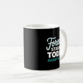 Mug Jour d'adoption Forever Starts Today (Devant droit)