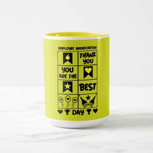 Mug Jour d'appréciation de l'employé (Centre)