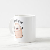 Mug Jour d'aujourd'hui Le Jour Drôle Jeu d'orteils (Devant gauche)