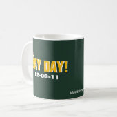 Mug JOUR DE BAIE ! - Le football de Green Bay (Devant gauche)