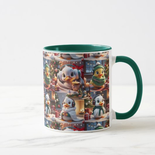 Mug Jour de canard pour Noël (Droite)