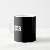 Mug Jour de compétition de cheerleader Jour de compéti (Devant gauche)
