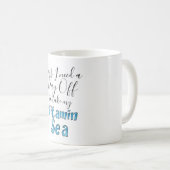 Mug Jour de congé de Vitamin Sea Citation de boss amus (Devant droit)