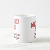 Mug Jour de correspondance de résidence personnalisée (Centre)