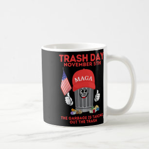 Mug Jour de déchets de Trump novembre 5 Déchets à empo