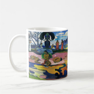 Mug Jour de Dieu de Gauguin Mahana no atua Art Print