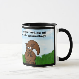 Mug Jour de Groundhog heureux avec l'humour drôle