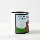 Mug Jour de Groundhog heureux avec l'humour drôle (Centre)