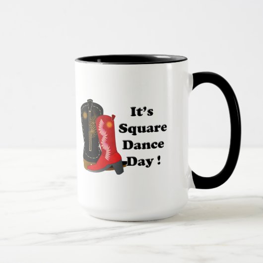 Mug Jour de la danse carré (Droite)