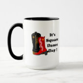 Mug Jour de la danse carré (Gauche)