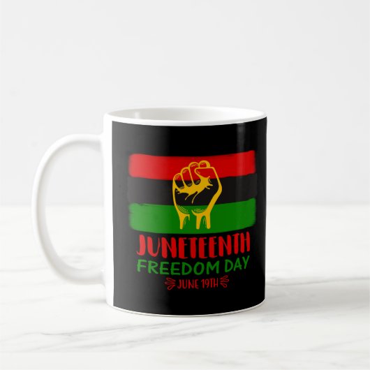 Mug Jour de la Liberté - Histoire noire (Gauche)