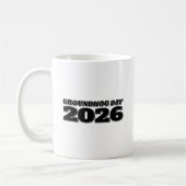 Mug Jour de la marmotte 2026 (Gauche)