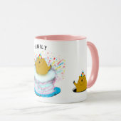 Mug Jour de la marmotte cadeau d'anniversaire (Devant droit)