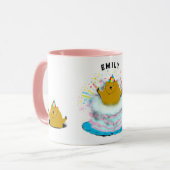 Mug Jour de la marmotte cadeau d'anniversaire (Devant gauche)