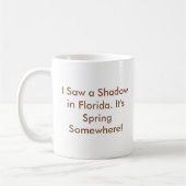 Mug Jour de la marmotte sur mesure (Gauche)