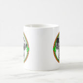 Mug Jour de la Saint Patrick dalmate (Centre)