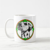 Mug Jour de la Saint Patrick dalmate (Gauche)