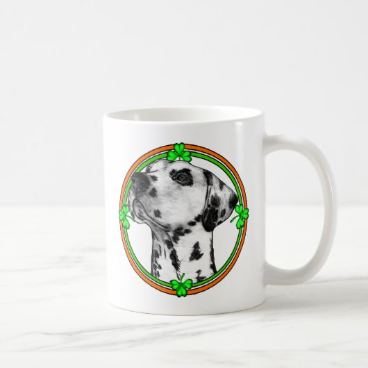 Mug Jour de la Saint Patrick dalmate (Droite)