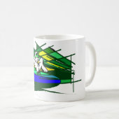 Mug Jour de la Saint Patrick de la chèvre (Devant droit)