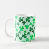 Mug Jour de la Saint Patrick de printemps vert irlanda (Gauche)