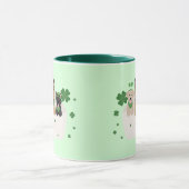 Mug Jour de la Saint Patrick Dog Mail (Centre)