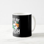 Mug Jour de la Saint Patrick drôle (Devant droit)