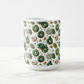 Mug Jour de la Saint-Patrick Gâteau et Trèfle à l'aqua (Centre)