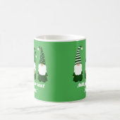 Mug Jour de la Saint Patrick Gnomes mignon Personnalis (Centre)