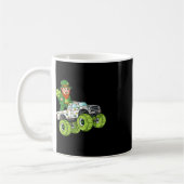 Mug Jour de la Saint Patrick Leprechaun Monster Camion (Gauche)