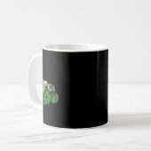 Mug Jour de la Saint Patrick Leprechaun Monster Camion (Devant gauche)