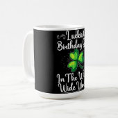 Mug Jour de la Saint Patrick Lucky Shamrock Clover Joy (Devant gauche)