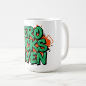 Mug Jour de la Saint Patrick, pas de chance (Devant droit)