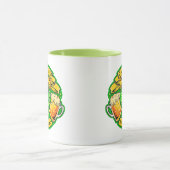 Mug Jour de la Saint Patrick Shamrock 21e anniversaire (Centre)