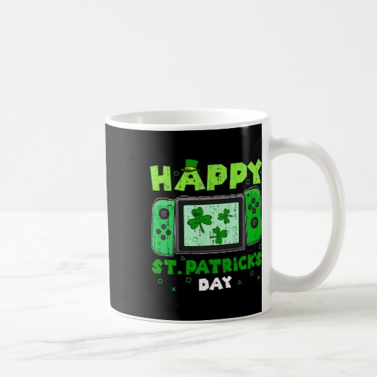 Mug Jour de la Saint Patrick Shamrock de contrôleur de (Droite)