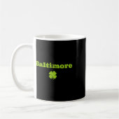 Mug Jour de la Saint Patrick Shamrock de la fierté irl (Gauche)
