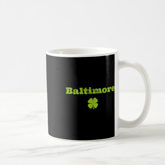 Mug Jour de la Saint Patrick Shamrock de la fierté irl (Droite)