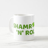Mug Jour de la Saint-Patrick Shamrock n Roll (Devant gauche)