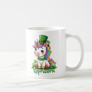 Mug Jour de la Saint Patrick Unicorn mignonne Saint Pa
