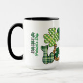 Mug Jour de la Saint Patrick vert Lucky (Gauche)