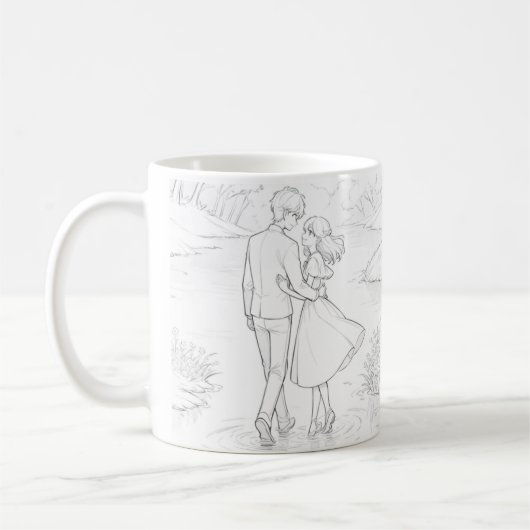 Mug Jour de la Saint Valentin (Gauche)