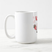 Mug Jour de la Saint-Valentin rose noir (Gauche)