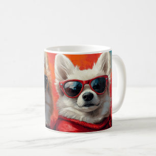 Mug Jour de la Saint-Valentin Roses Cœur de Esquimau A