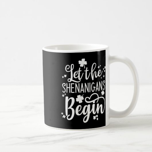 Mug Jour de la St Patrick Hommes Femmes St Patrick Lai (Droite)