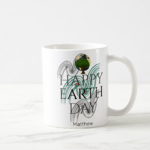 Mug Jour de la Terre Chaque jour, allez au vert, sauve