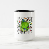Mug Jour de la terre de Birdorable (Centre)