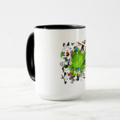 Mug Jour de la terre de Birdorable (Devant gauche)
