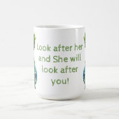 Mug Jour de la Terre Mère Nature (Centre)